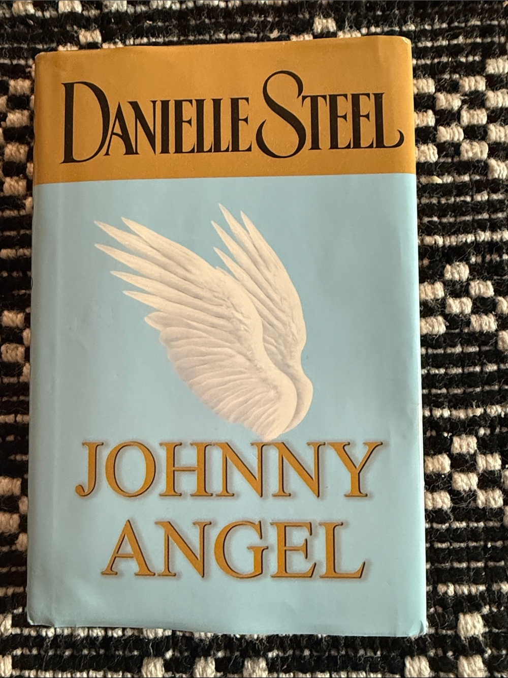Johnny Angel Hardcover Book - Blue and Gold